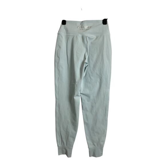Calvin Klein Athletic Pants Joggers Performance Small Blue Comfy Casual Stretch - Picture 4 of 7